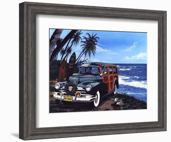 Kahuna Klaus-Scott Westmoreland-Framed Art Print