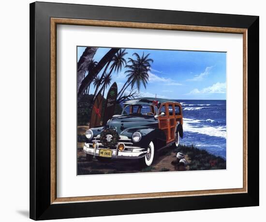 Kahuna Klaus-Scott Westmoreland-Framed Art Print