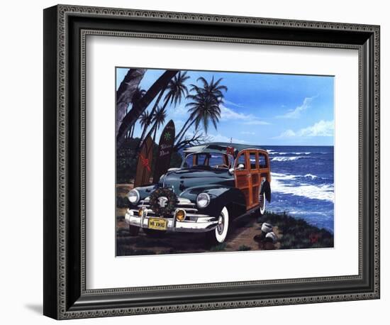 Kahuna Klaus-Scott Westmoreland-Framed Art Print