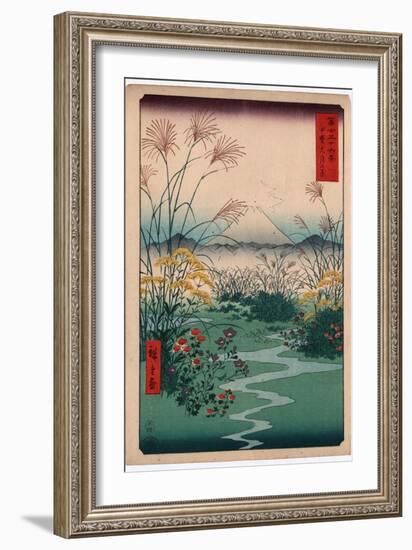 Kai Outsuki No Hara-Utagawa Hiroshige-Framed Giclee Print
