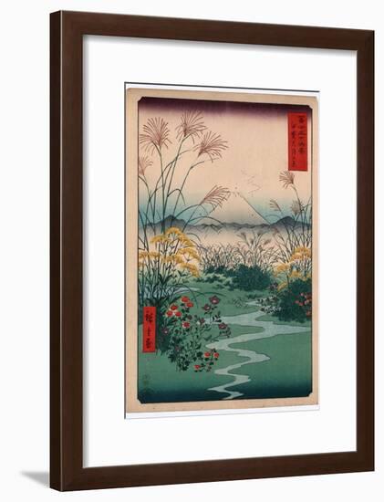 Kai Outsuki No Hara-Utagawa Hiroshige-Framed Giclee Print