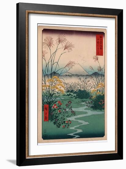 Kai Outsuki No Hara-Utagawa Hiroshige-Framed Giclee Print