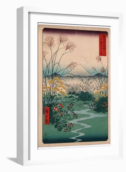 Kai Outsuki No Hara-Utagawa Hiroshige-Framed Giclee Print