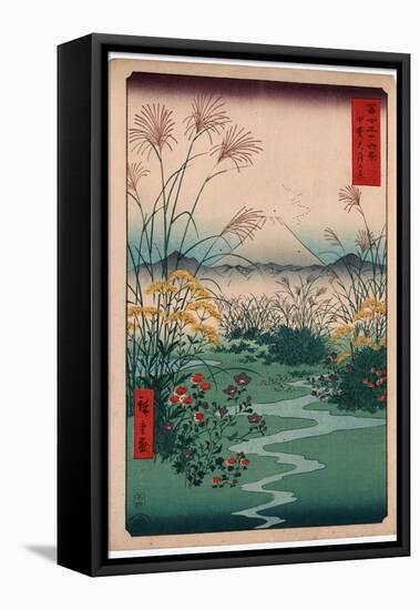 Kai Outsuki No Hara-Utagawa Hiroshige-Framed Premier Image Canvas