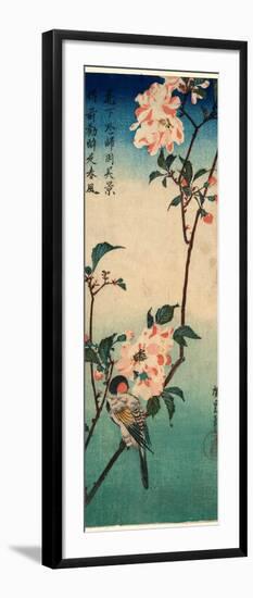 Kaido Ni Shokin-Utagawa Hiroshige-Framed Giclee Print