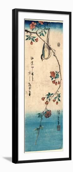 Kaido Ni Shokin-Utagawa Hiroshige-Framed Giclee Print