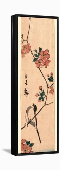 Kaido Ni Shokin-Utagawa Hiroshige-Framed Premier Image Canvas