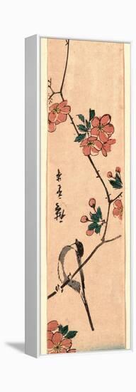 Kaido Ni Shokin-Utagawa Hiroshige-Framed Premier Image Canvas