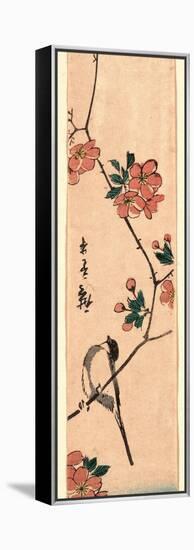 Kaido Ni Shokin-Utagawa Hiroshige-Framed Premier Image Canvas