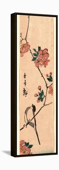 Kaido Ni Shokin-Utagawa Hiroshige-Framed Premier Image Canvas