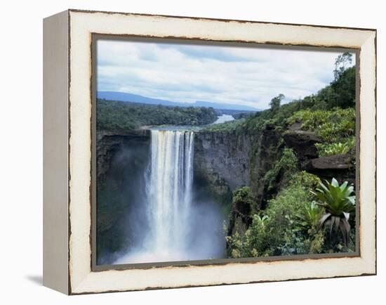 Kaieteur Falls, Guyana, South America-Robert Cundy-Framed Premier Image Canvas