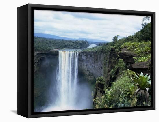 Kaieteur Falls, Guyana, South America-Robert Cundy-Framed Premier Image Canvas