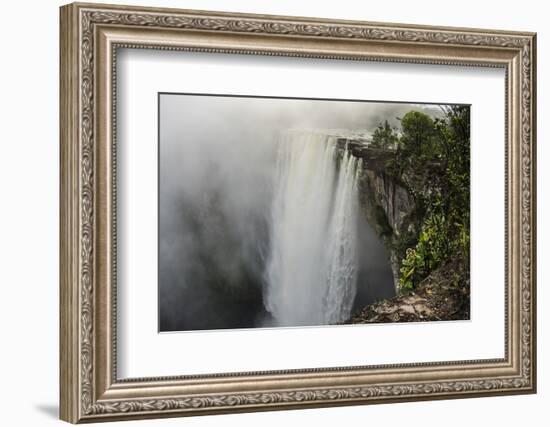 Kaieteur Falls, Located on the Potaro River in the Kaieteur National Park. Guyana-Pete Oxford-Framed Photographic Print