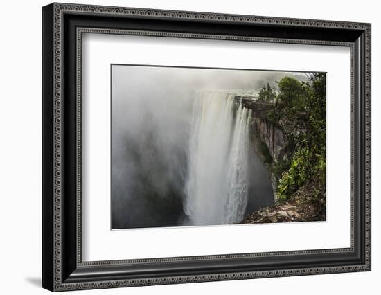 Kaieteur Falls, Located on the Potaro River in the Kaieteur National Park. Guyana-Pete Oxford-Framed Photographic Print