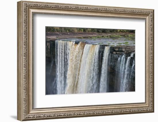 Kaieteur Falls, Located on the Potaro River in the Kaieteur National Park. Guyana-Pete Oxford-Framed Photographic Print