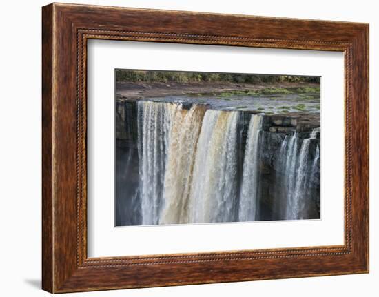 Kaieteur Falls, Located on the Potaro River in the Kaieteur National Park. Guyana-Pete Oxford-Framed Photographic Print