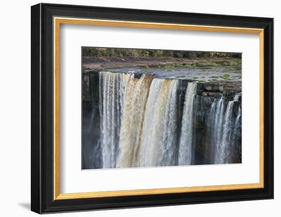 Kaieteur Falls, Located on the Potaro River in the Kaieteur National Park. Guyana-Pete Oxford-Framed Photographic Print