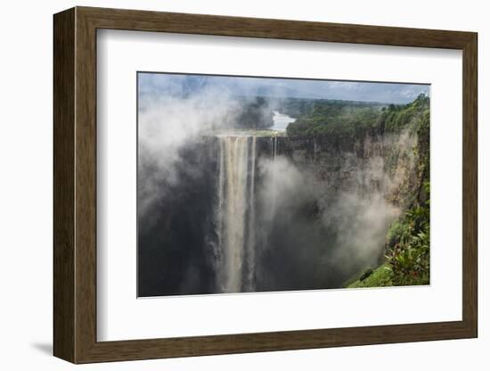 Kaieteur Falls, Located on the Potaro River in the Kaieteur National Park in Essequibo-Pete Oxford-Framed Photographic Print