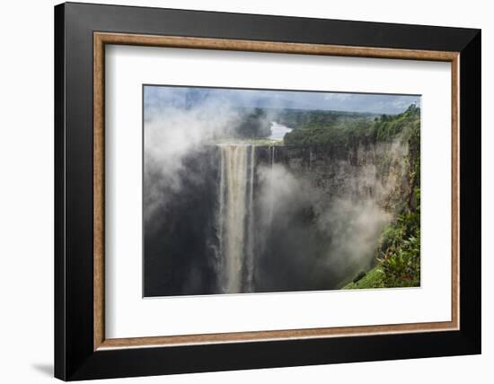 Kaieteur Falls, Located on the Potaro River in the Kaieteur National Park in Essequibo-Pete Oxford-Framed Photographic Print