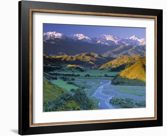 Kaikoura Range, South Island, New Zealand-Doug Pearson-Framed Photographic Print