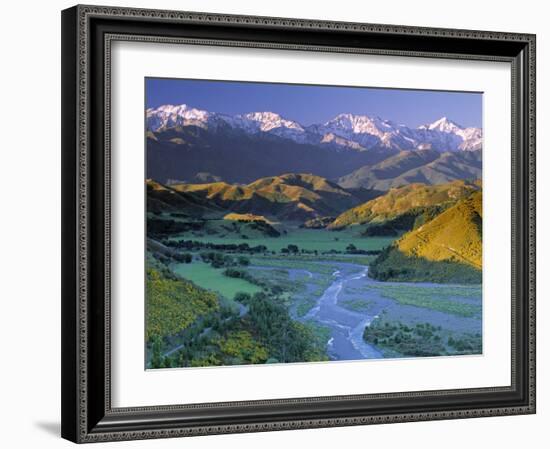 Kaikoura Range, South Island, New Zealand-Doug Pearson-Framed Photographic Print