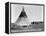 Kainai Tepee, c1927-Edward S. Curtis-Framed Premier Image Canvas