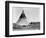 Kainai Tepee, c1927-Edward S. Curtis-Framed Giclee Print