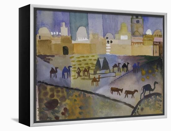 Kairouan I, 1914-Auguste Macke-Framed Premier Image Canvas