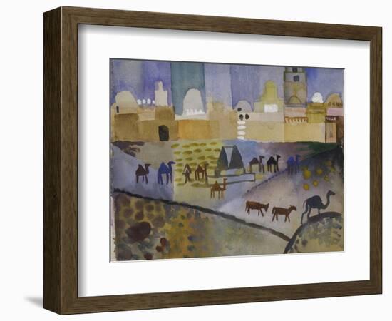 Kairouan I, 1914-Auguste Macke-Framed Giclee Print