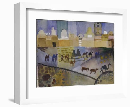 Kairouan I, 1914-Auguste Macke-Framed Giclee Print