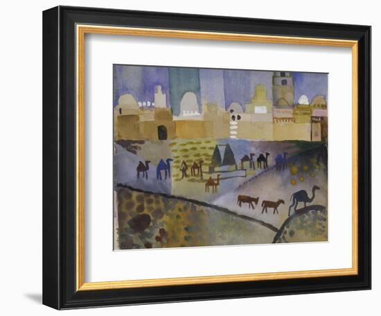 Kairouan I, 1914-Auguste Macke-Framed Giclee Print