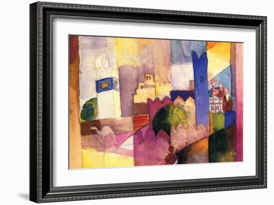 Kairouan-Auguste Macke-Framed Art Print