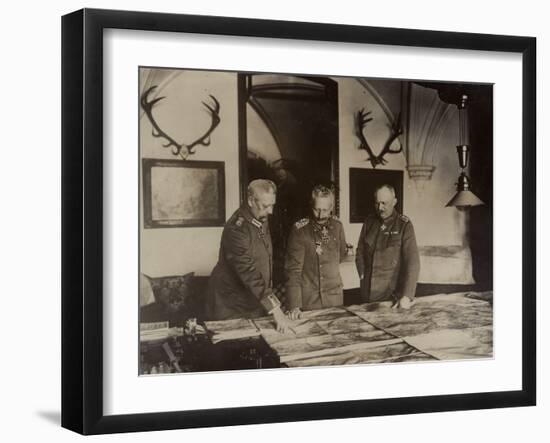 Kaiser and Generals-null-Framed Photographic Print