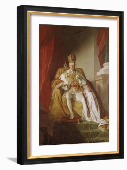 Kaiser Franz I. Von Oesterreich-Friedrich Von Amerling-Framed Giclee Print