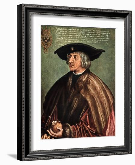 Kaiser Maximilian I, 1519-Albrecht Durer-Framed Giclee Print