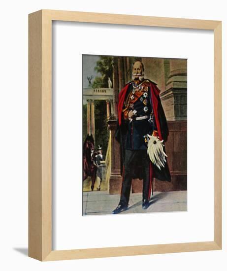 'Kaiser Wilhelm I. 1797-1888. - Gemälde von Plockhorst', 1934-Unknown-Framed Giclee Print