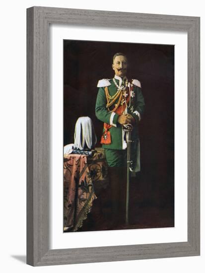 Kaiser Wilhelm II, 1915-null-Framed Giclee Print