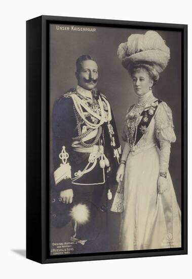 Kaiser Wilhelm II-null-Framed Premier Image Canvas