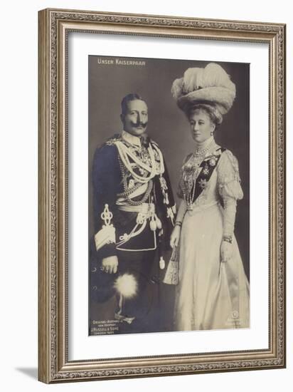 Kaiser Wilhelm II-null-Framed Photographic Print