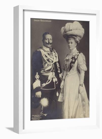 Kaiser Wilhelm II-null-Framed Photographic Print