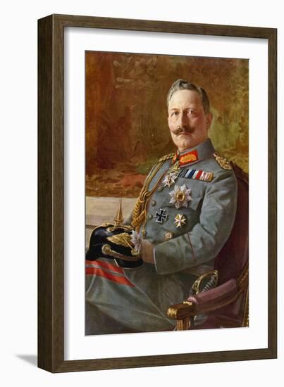 Kaiser Wilhelm II-null-Framed Giclee Print