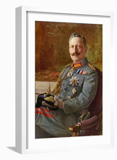 Kaiser Wilhelm II-null-Framed Giclee Print