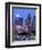 Kaiser Wilhelm Memorial Church, Kurfurstendamm Area, Berlin, Germany-Walter Bibikow-Framed Photographic Print