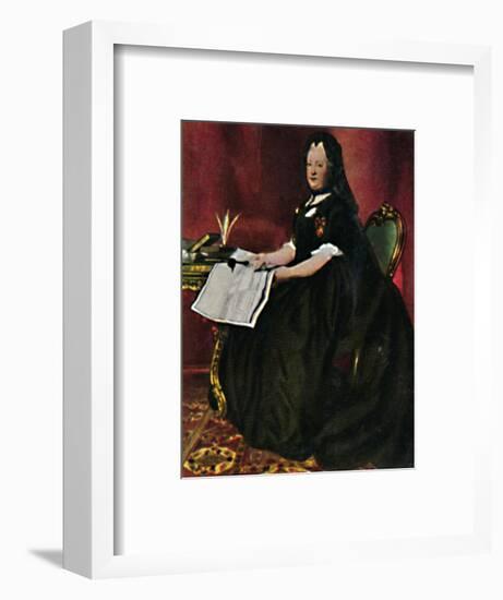 'Kaiserin Maria Therestia 1717-1780. - Gemälde von Maron', 1934-Unknown-Framed Giclee Print