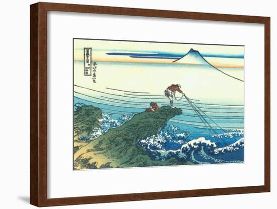 Kajikazawa in Kai Province, c.1830-Katsushika Hokusai-Framed Giclee Print