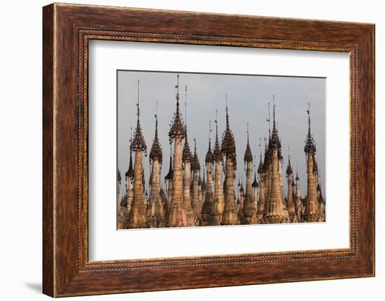 Kakku Pagoda Complex, Shan State, Myanmar (Burma), Asia-Colin Brynn-Framed Photographic Print