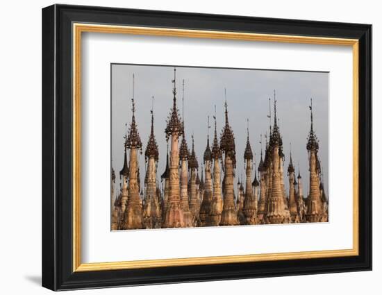 Kakku Pagoda Complex, Shan State, Myanmar (Burma), Asia-Colin Brynn-Framed Photographic Print