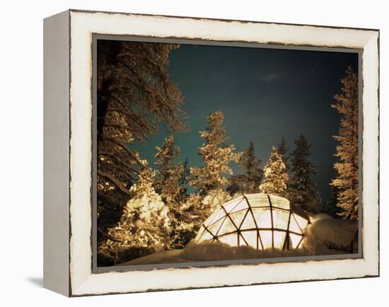 Kakslauttanen, Lapland, Finland-Daisy Gilardini-Framed Premier Image Canvas