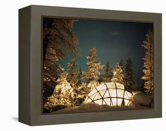 Kakslauttanen, Lapland, Finland-Daisy Gilardini-Framed Premier Image Canvas