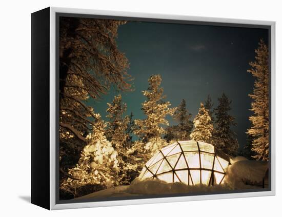 Kakslauttanen, Lapland, Finland-Daisy Gilardini-Framed Premier Image Canvas